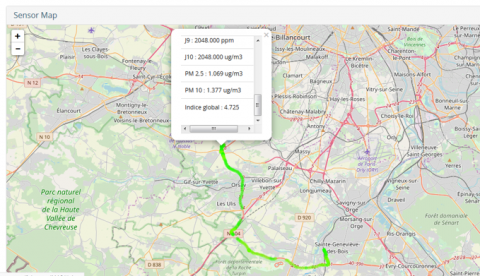Maps ECOMTREK